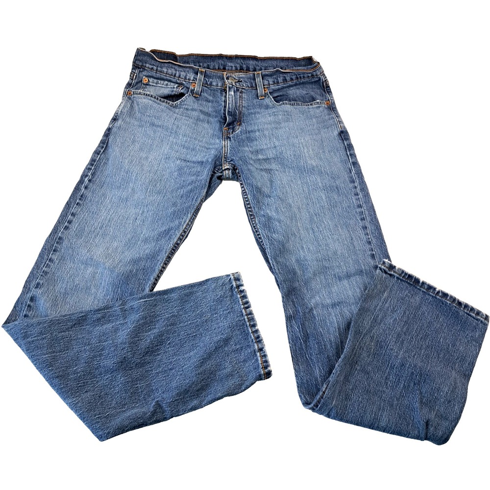 Levi's 559 Mens 34Wx30L Denim Jeans  Relaxed Straight Medium Blue Casual Classic